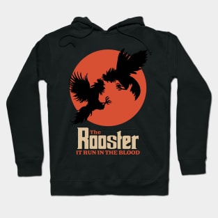 Vintage Rooster Fighting Hoodie